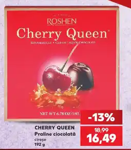 Kaufland CHERRY QUEEN Praline ciocolată Ofertă