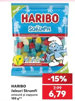 Kaufland HARIBO Jeleuri Strumfi Ofertă