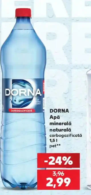 Kaufland DORNA Apă minerală naturală Ofertă