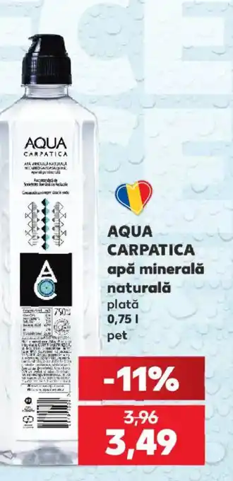 Kaufland AQUA CARPATICA apă minerală naturală Ofertă