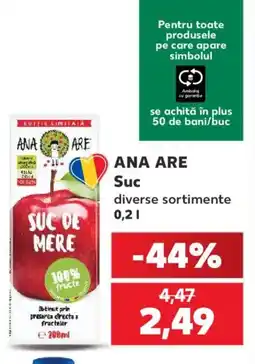 Kaufland ANA ARE Suc Ofertă