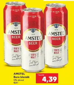 Kaufland AMSTEL Bere blondă Ofertă