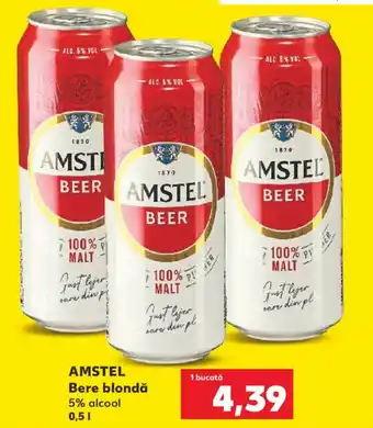 Kaufland AMSTEL Bere blondă Ofertă