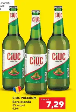 Kaufland CIUC PREMIUM Bere blondă Ofertă