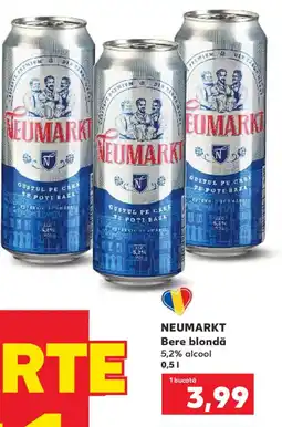 Kaufland NEUMARKT Bere blondă Ofertă