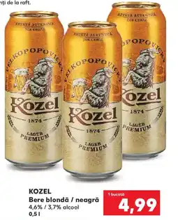 Kaufland KOZEL Bere blondă / neagră Ofertă