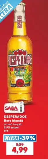 Kaufland DESPERADOS Bere blondă Ofertă