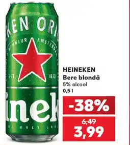 Kaufland HEINEKEN Bere blondă Ofertă