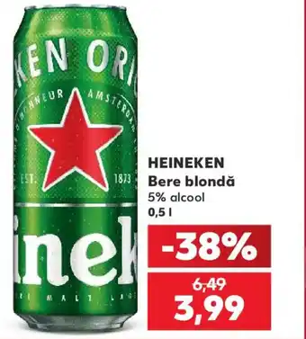 Kaufland HEINEKEN Bere blondă Ofertă