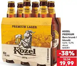 Kaufland KOZEL PREMIUM Bere brună / blondă Ofertă
