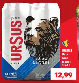 Kaufland URSUS Bere fără alcool Ofertă