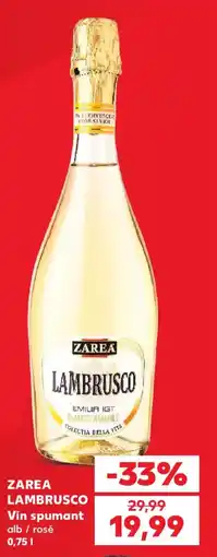 Kaufland ZAREA LAMBRUSCO Vin spumant Ofertă