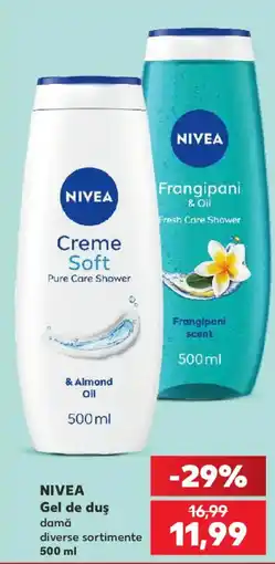 Kaufland NIVEA Gel de duş Ofertă