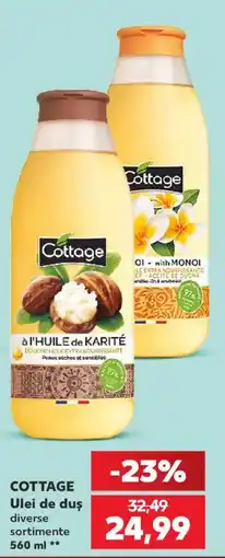 Kaufland COTTAGE Ulei de duş Ofertă