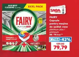 Kaufland FAIRY Capsule pentru mașina de spălat vase Ofertă