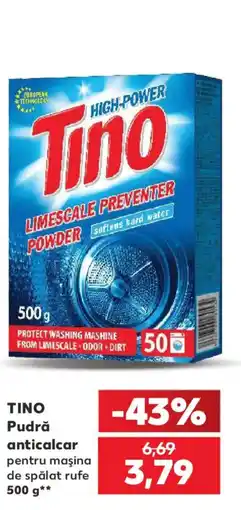 Kaufland TINO Pudră anticalcar Ofertă