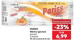Kaufland PARISS Hârtie igienică Ofertă