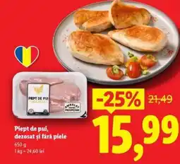Lidl Piept de pui, dezosat şi fără piele Ofertă