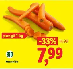 Lidl Morcovi bio Ofertă