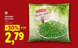 Lidl FRESHONA Mazăre finǎ Ofertă