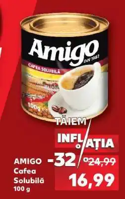 Kaufland AMIGO Cafea Solubilă 100 g Ofertă