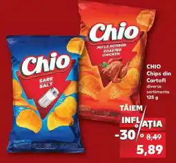 Kaufland CHIO Chips din Cartofi Ofertă