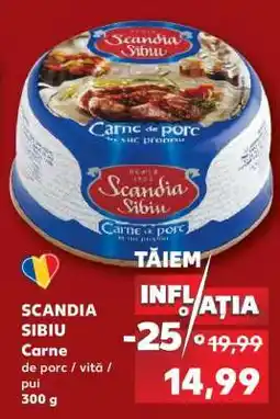 Kaufland SCANDIA SIBIU Carne de porc / vită / pui Ofertă