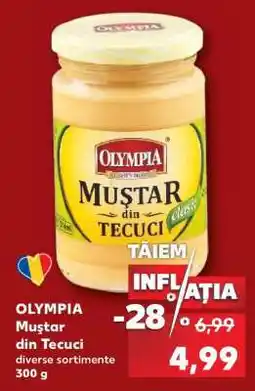 Kaufland OLYMPIA Muştar din Tecuci Ofertă