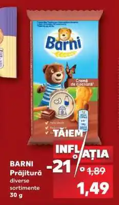 Kaufland BARNI Prăjitură Ofertă