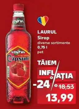 Kaufland LAURUL Sirop Ofertă