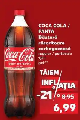 Kaufland COCA COLA / FANTA Ofertă