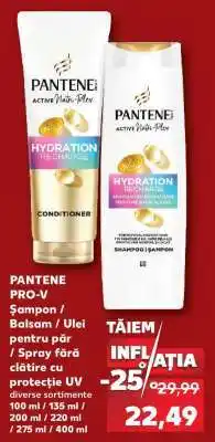Kaufland Pantene Pro-V Ofertă