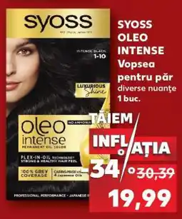 Kaufland SYOSS OLEO INTENSE Vopsea pentru păr Ofertă