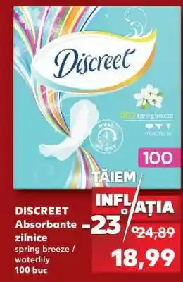 Kaufland DISCREET Absorbante zilnice Ofertă