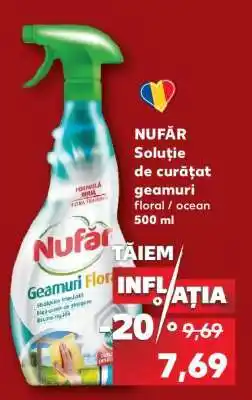 Kaufland Nufăr Soluție de curățat geamuri Ofertă