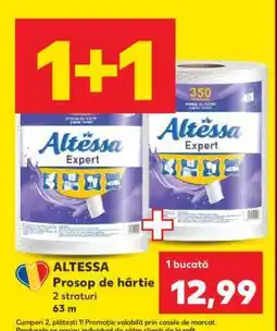 Kaufland ALTESSA Prosop de hârtie Ofertă