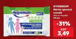 Kaufland Hygienium Hârtie igienică umedă Ofertă