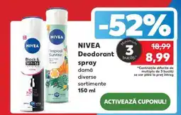 Kaufland NIVEA Deodorant spray Ofertă