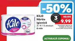 Kaufland KILO Hârtie igienică Ofertă