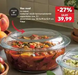 Kaufland Vas oval Ofertă