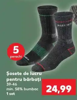 Kaufland Șosete de lucru pentru bărbați Ofertă