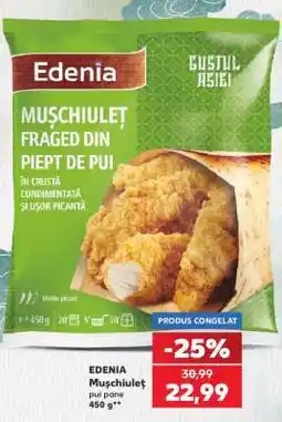 Kaufland EDENIA Mușchiuleț pui pane 450 g Ofertă