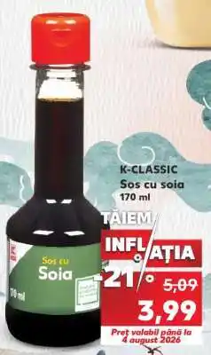 Kaufland K-CLASSIC Sos cu soia Ofertă