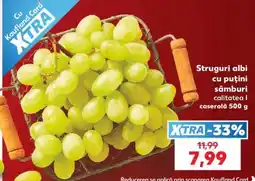 Kaufland Struguri albi cu puțini sâmburi Ofertă