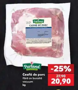 Kaufland Ceafă de porc fără os bucată vacuum Ofertă