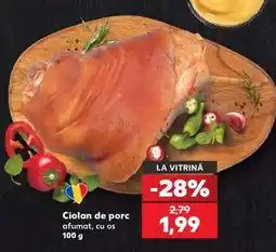 Kaufland Ciolan de porc afumat, cu os Ofertă