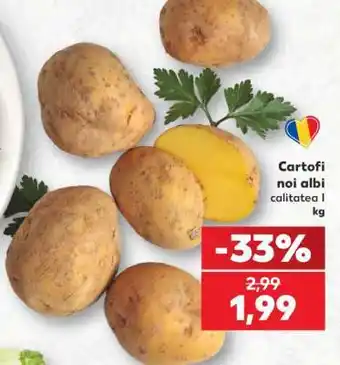 Kaufland Cartofi noi albi Ofertă