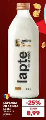 Kaufland LAPTARIA CU CAIMAC lapte Ofertă