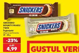 Kaufland SNICKERS / BOUNTY / MARS / TWIX Înghețată Ofertă