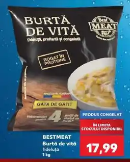 Kaufland BESTMEAT Burtă de vită fideluță Ofertă